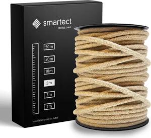 smartect Textilkabel Jute 5 Meter -