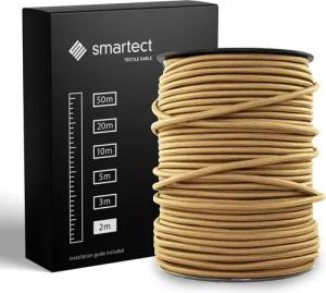smartect Textilkabel Hellbraun 2 Meter -