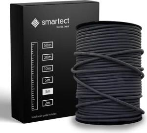 smartect Textilkabel Anthrazit 3 Meter -