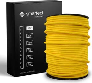 smartect Textilkabel Gelb 50 Meter -
