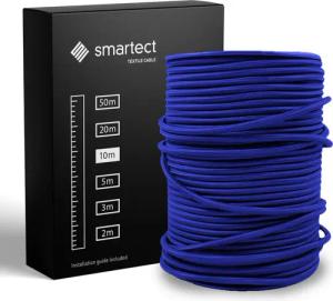 smartect Textilkabel Dunkelblau 10 Meter -