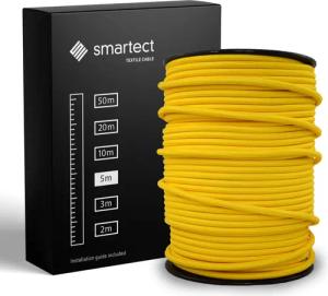 smartect Textilkabel Gelb 5 Meter -