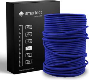 smartect Textilkabel Dunkelblau 5 Meter -