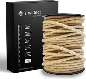 smartect Textilkabel Jute 2 Meter -