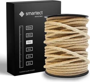 smartect Textilkabel Jute 10 Meter -