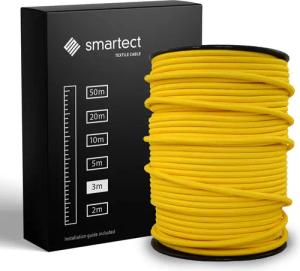smartect Textilkabel Gelb 3 Meter -