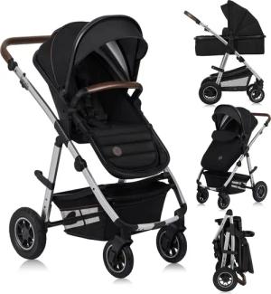 lionelo Kombi-Kinderwagen Amber 2in1,  Tasche