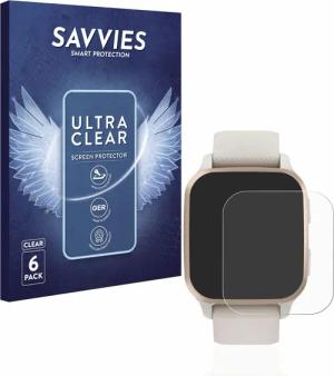 Savvies Displayschutzfolie Schutzfolie für Garmin Venu