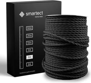 smartect smartect Textilkabel Twisted Stromkabel, (300