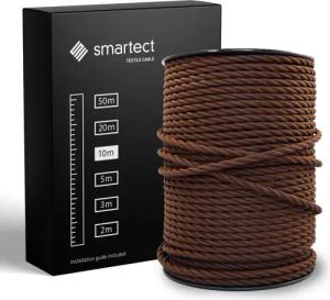 smartect smartect Textilkabel Twisted Stromkabel, (1000