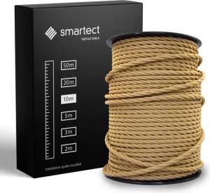 smartect smartect Textilkabel Twisted Stromkabel, (1000