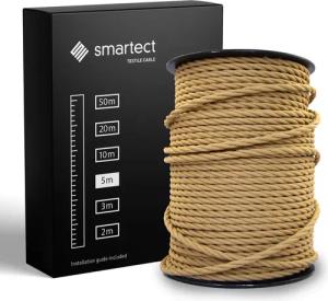 smartect smartect Textilkabel Twisted Stromkabel, (500