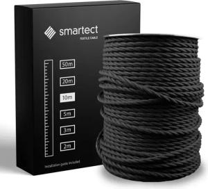 smartect smartect Textilkabel Twisted Stromkabel, (1000