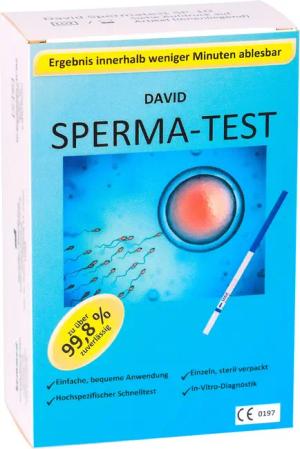 David Schwangerschafts-Teststreifen 1 x David Spermatest