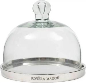 Rivièra Maison Abdeckhaube Glasglocke mit Platte