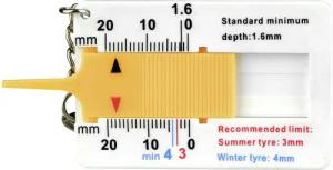 APA Reifendrucksensor APA 31343 Reifenprofilmesser analog