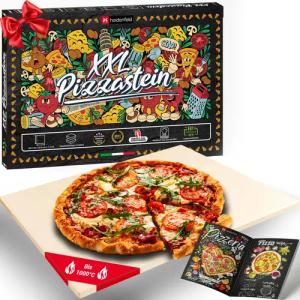 Heidenfeld Pizzastein XXL für Backofen 46,5