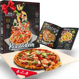 Heidenfeld Pizzastein für Backofen 38 x