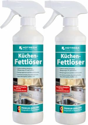 HOTREGA® Küchen Fettlöser Küchenreiniger Fettreiniger Fettentferner