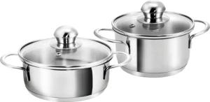 Kopf Topf-Set Parvus, Edelstahl (2-tlg), Kleine