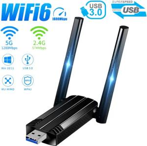 Olotos WLAN-Stick 1800Mbps USB WiFi 6