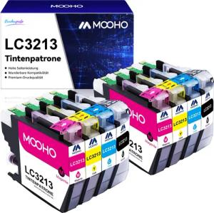 MOOHO 8er Set ersetzt Brother LC-3213