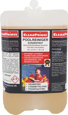 CleanPrince Beckenrand-Reiniger für Poolwände und Pool-Bodenflächen