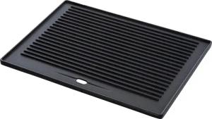 CLP Grillplatte Grillplatte, aus Gusseisen, beidseitig