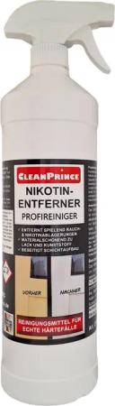 CleanPrince Nikotinentferner Profireiniger 1 Liter Reinigungskonzentrat