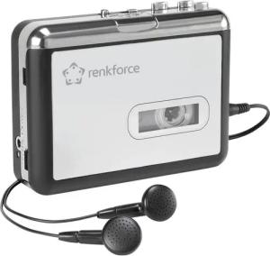 Renkforce USB-KASETTEN-ENCODER Kassetten Player (Inkl. Kopfhörer)