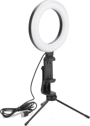 HAC24 Ringlicht LED Handy Ringlampe Smartphone