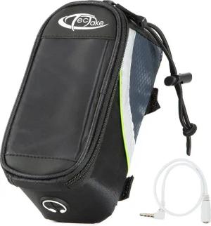 tectake Fahrradtasche Satteltasche mit Rahmen-Befestigung für