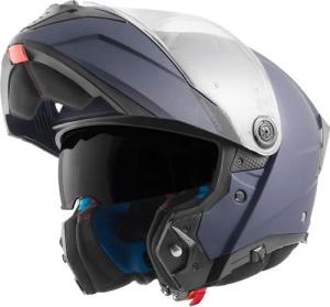 Bogotto Motorradhelm FF404 Solid Klapphelm, belüftet
