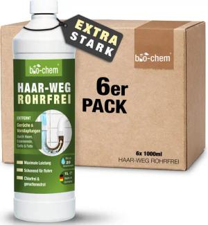 bio-chem Abflussreiniger EXTRA STARK 6x 1