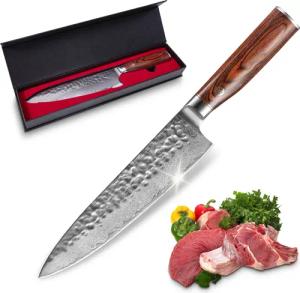 walkbee Kochmesser Kochmesser,Klingenlänge 20 cm Küchenmesser