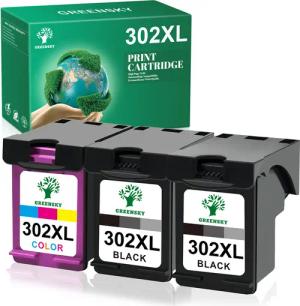 Greensky HP 302 Druckerpatrone Ersatz für
