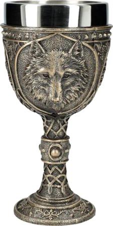 Figuren Shop GmbH Becher Kelch Wolf