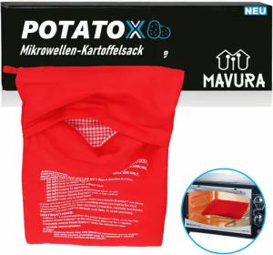 MAVURA Mikrowellenbehälter POTATOX Mikrowellen Kartoffelgarer Kartoffelbeutel