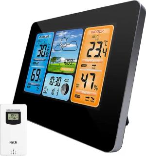 BlingBin Digitale Profi Funk Wetterstation mit