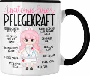 Trendation Tasse Pflegefachkraft Tasse Geschenk Anatomie