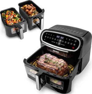 Duronic Heißluftfritteuse, 2400,00 W, AF34 BK
