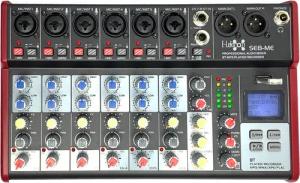 E-Lektron Mischpult SE- Live, (8-tlg), Mikrofon-/Instrument-Kanäle,