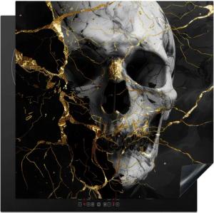 MuchoWow Herd-Abdeckplatte Gold - Abstrakt -