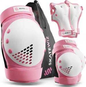 SKATEWIZ Protektoren-Set SMASH Knieschoner Kinder Inliner