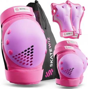 SKATEWIZ Protektoren-Set SMASH Knieschoner Kinder Inliner