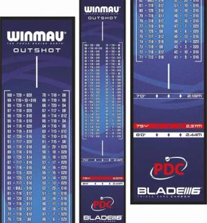 Winmau Dartmatte Dartmatte OUTSHOT 8209, Mat