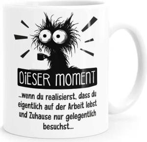 MoonWorks Tasse Tasse Spruch Arbeit Job
