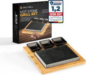MUVELL Lavasteine Hot Stone Steak Heißer