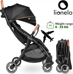 lionelo Kinder-Buggy JULIE ONE, Fußdecke,Getränkehalter,bis 22KG