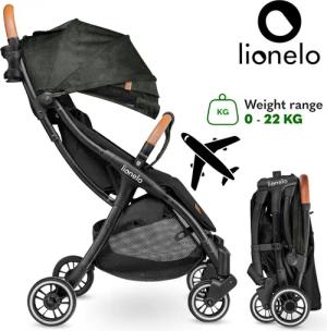 lionelo Kinder-Buggy JULIE ONE, Fußdecke,Getränkehalter,bis 22KG